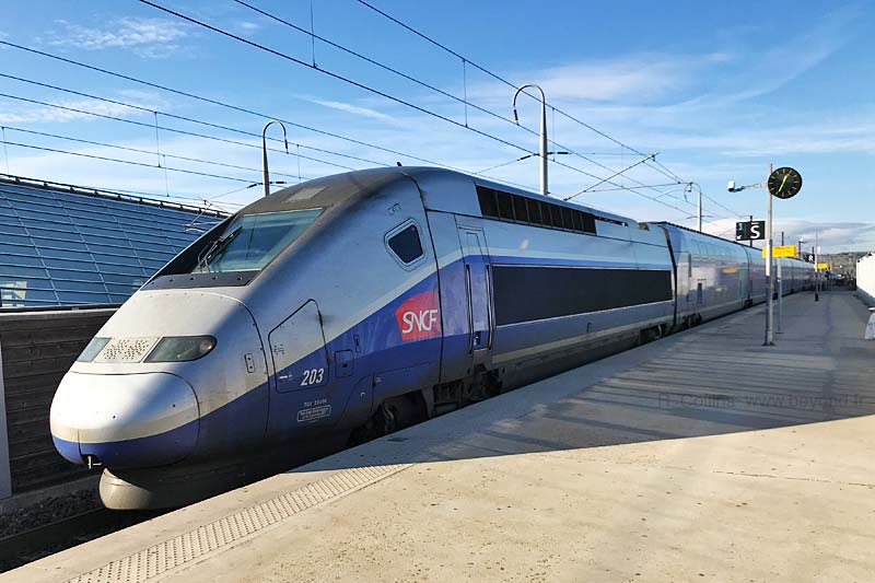 Avignon to Paris  Train