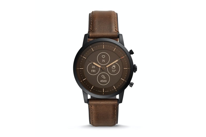 Fossil Hybrid Smartwatch HR Collider in Dark Brown Leather