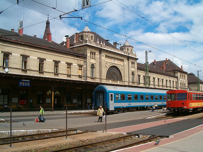 Budapest to Pecs Train