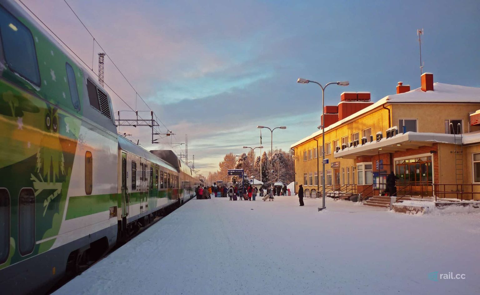 Helsinki to Rovaniemi Train Time Tickets, Schedule