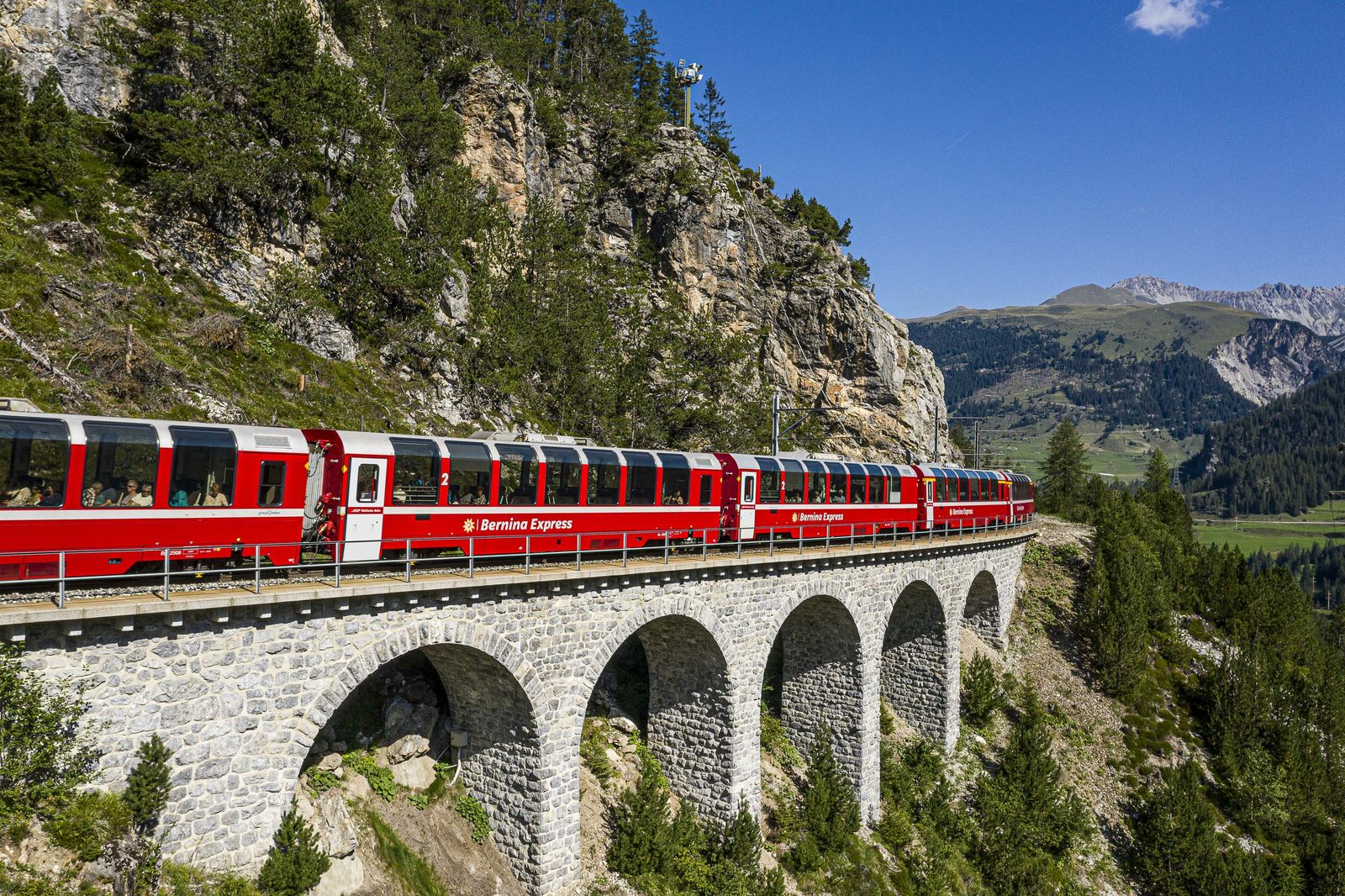 Bernina Express, Italy