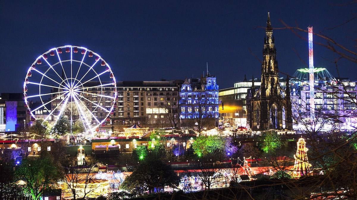 Edinburgh, Scotland - a city steeped in Christmas magic