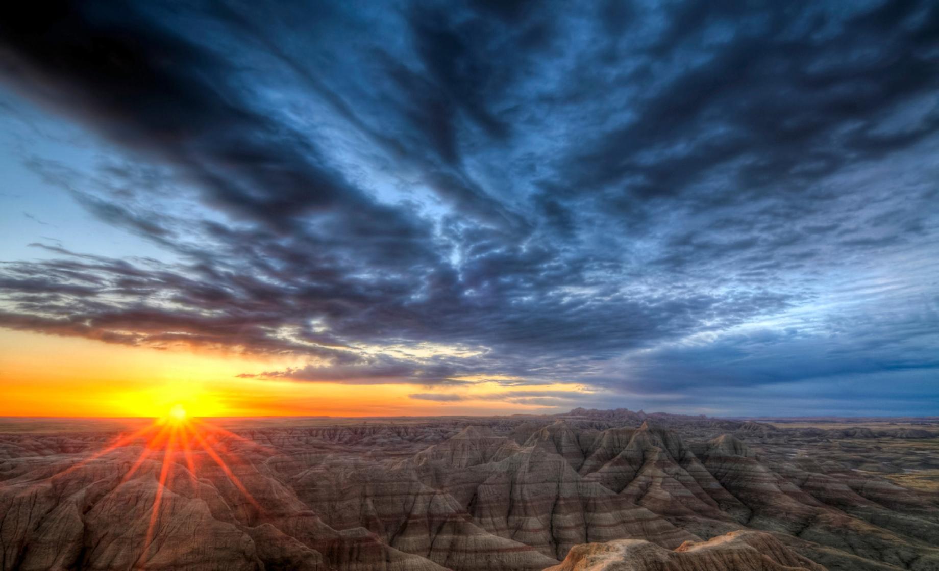 Black Hills National Forest and Badland